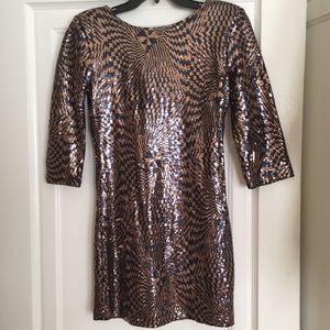 Sequin minidress